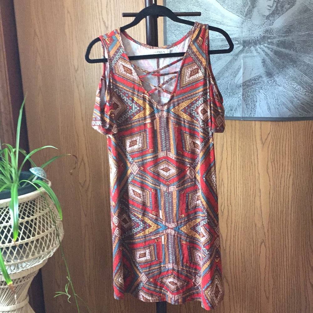 Comfy  dress ! Size M perfect fall colors 🍁🍄🍃